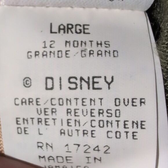 Disney Vintage 90s Mickey Mouse For Kids Jumpsuit Camo Infant Boys Pajama - Picture 6 of 10